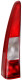 Combination taillight left upper Section red-white 9169472 (1005692) - Volvo 850, V70 (-2000), V70 XC (-2000)