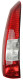Combination taillight left upper Section 9483688 (1005696) - Volvo V70 P26 (2001-2007), XC70 (2001-2007)