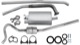 Exhaust system from Manifold  (1005764) - Volvo 120 130
