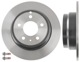 Brake disc Rear axle non vented 31262099 (1006145) - Volvo 850, C70 (-2005), S70, V70 (-2000)