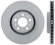 Brake disc Front axle internally vented 31423325 (1007246) - Volvo S60 (-2009), V70 P26 (2001-2007), XC90 (-2014)