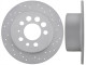 Brake disc Rear axle perforated Sport Brake disc 31262098 (1007283) - Volvo 200, 700, 900
