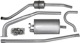 Exhaust system from Manifold  (1007536) - Volvo 220