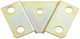 Mounting plate, Rubber buffer Suspension 653330 (1008700) - Volvo 120, 130, 220