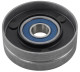 Tensioner pulley, V-ribbed belt 272136 (1009032) - Volvo 850, 900, C70 (-2005), S40, V40 (-2004), S70, V70 (-2000), S90, V90 (-1998), V70 XC (-2000)