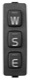 Schalter Fahrprogramm, Automatikgetriebe Mittelkonsole 3515640 (1009646) - Volvo 900, S90, V90 (-1998)