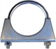 Pipe clamp, exhaust system 70 mm Steel  (1009738) - universal 