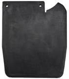 Mud flap left rear