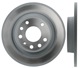 Brake disc Rear axle non vented 12762290 (1010745) - Saab 9-3 (2003-)