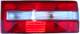 Rückleuchte rechts rot-weiß Tuning / Styling  (1010948) - Volvo 700