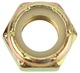 Lock nut with plastic-insert with UNC inch Thread 1/2