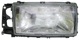 Headlight right H4 without Fog light 3534172 (1012501) - Volvo 700