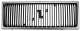 Radiator grill without Rod without Emblem black 1312656 (1014352) - Volvo 200