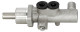 Master brake cylinder for vehicles with ABS