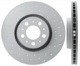 Brake disc Front axle perforated internally vented Sport Brake disc 31423325 (1015488) - Volvo S60 (-2009), V70 P26 (2001-2007), XC90 (-2014)