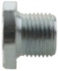 Oil drain plug, Oil pan without Seal 30725798 (1015621) - Volvo C30, C70 (2006-), S40, V50 (2004-), S80 (2007-), V70 (2008-)