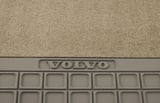 Floor accessory mats Synthetic material beige consists of 4 pieces