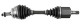 Drive shaft front left 8251775 (1015711) - Volvo S80 (-2006)