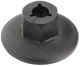 Nut with Collar T5 Synthetic material 980740 (1015716) - Volvo universal ohne Classic, C30, C70 (2006-), S40, V50 (2004-), V40 (2013-), V40 CC