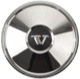 Wheel cover chrome for Steel rims Piece 670437 (1015881) - Volvo 120, 130, 220, 140, 164, P1800, PV, P210