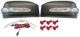 Abdeckkappe, Außenspiegel schwarz Nachrüstsatz für beide Seiten  (1015994) - Volvo 850, S70, V70 (-2000), V70 XC (-2000)