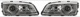 Styling Headlight H7  (1015998) - Volvo C70 (-2005), S70, V70 (-2000), V70 XC (-2000)