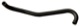 Heater hose Heat exchanger - Cylinder head black 668944 (1016043) - Volvo PV, P210