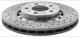 Brake disc Front axle perforated internally vented Sport Brake disc Formula Z