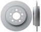 Brake disc Rear axle non vented 31262097 (1016138) - Volvo S70, V70 (-2000), V70 XC (-2000)