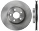 Brake disc Front axle internally vented 31471819 (1016640) - Volvo C30, C70 (2006-), S40, V50 (2004-)