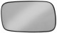 Spiegelglas, Außenspiegel beifahrerseitig 4818092 (1016696) - Saab 9-3 (-2003), 900 (1994-)