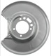 Splash panel, Brake disc left Rear axle 1205785 (1016936) - Volvo 200