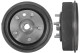 Brake drum Rear axle 673797 (1017347) - Volvo 120, 130, 220, P1800, PV