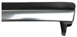 Trim moulding, Glas Side window, door front right chrome