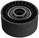 Guide pulley, V-ribbed belt