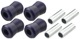 Bushing, Suspension Rear axle Pull rod tapered Kit for both sides