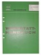 Werkstatthandbuch Motor B20/30 Deutsch  (1018412) - Volvo 120, 130, 220, 140, 164, P1800, P1800ES