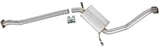 Middle silencer splitted part