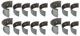 Main bearings shells, Crankshaft Standard Kit 271217 (1018596) - Volvo 164