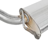 Middle silencer splitted part