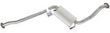 Middle silencer splitted part