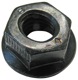 Lock nut all-metal with Collar with metric Thread M6 985866 (1018792) - Volvo universal