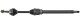 Drive shaft front right 8111308 (1019069) - Volvo 850, C70 (-2005), S70, V70 (-2000)