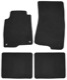 Floor accessory mats Velours black-grey consists of 4 pieces  (1019098) - Volvo 200