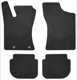 Fußmattensatz Velours schwarz-grau bestehend aus 4 Stück  (1019100) - Volvo 400