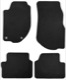 Floor accessory mats Velours black-grey consists of 4 pieces  (1019101) - Volvo 700, 900, S90, V90 (-1998)