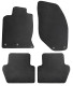 Floor accessory mats Velours black-grey consists of 4 pieces  (1019108) - Volvo 850, C70 (-2005), S70, V70, V70XC (-2000)