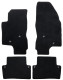 Floor accessory mats Velours black-grey consists of 4 pieces  (1019109) - Volvo V70 P26, XC70 (2001-2007)