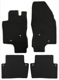 Floor accessory mats Velours black-grey consists of 4 pieces  (1019110) - Volvo S80 (-2006)