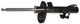 Shock absorber Front axle right Gas pressure 31277593 (1019565) - Volvo C30, S40, V50 (2004-)